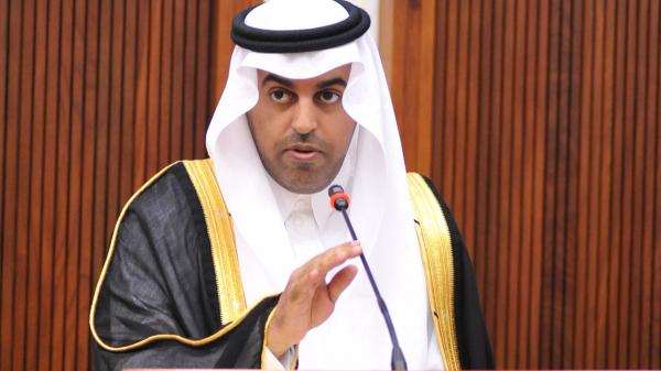 رئيس البرلمان العربي يطالب بموقف دولي حازم لردع ميليشيا إيران في اليمن