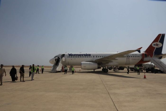  بعد توقف دام سنوات .. استئناف الرحلات الدولية بمطار الريان الدولي في حضرموت